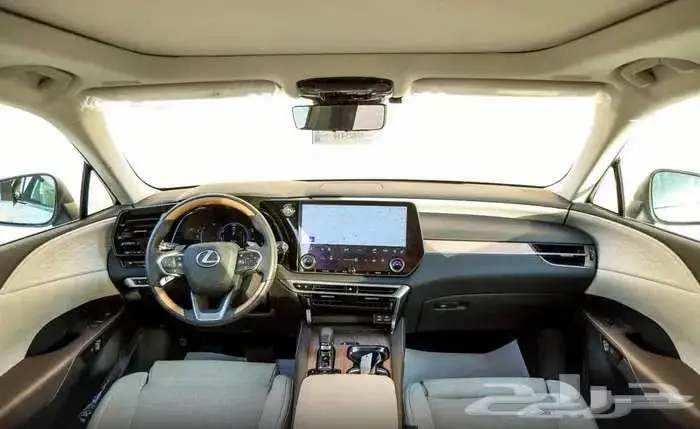 لكزس RX350 h ابيض فل2024 3