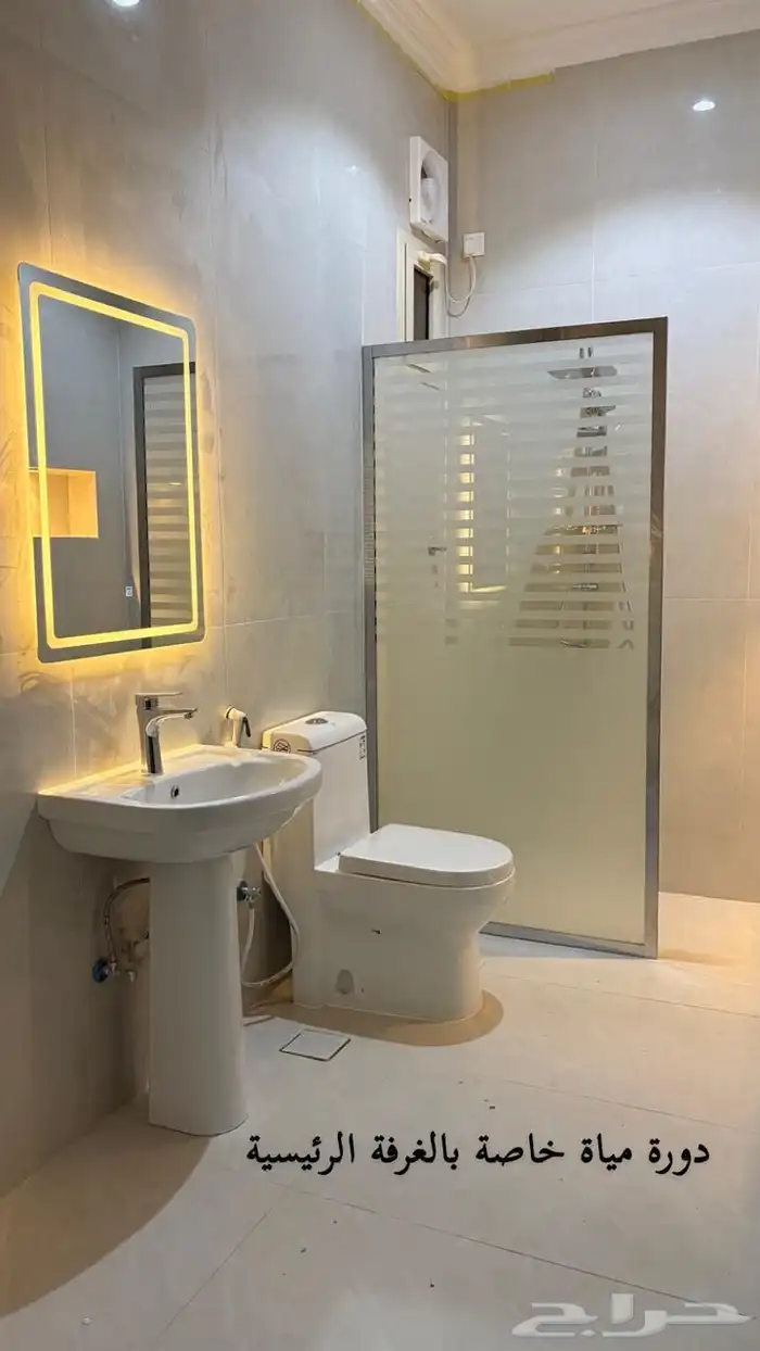 شقه دور ارضي مدخل وحوش مستقل خلف الاستاد الرياضي 12