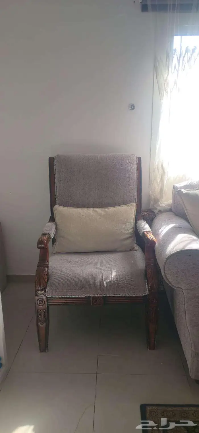 طقم كنب أمريكي نظيف جدا جدا للبيع 3