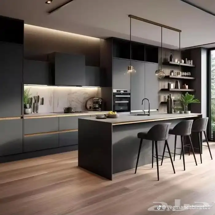 مطابخ المنيوم وساج يوجد صيانة و تكملة 64