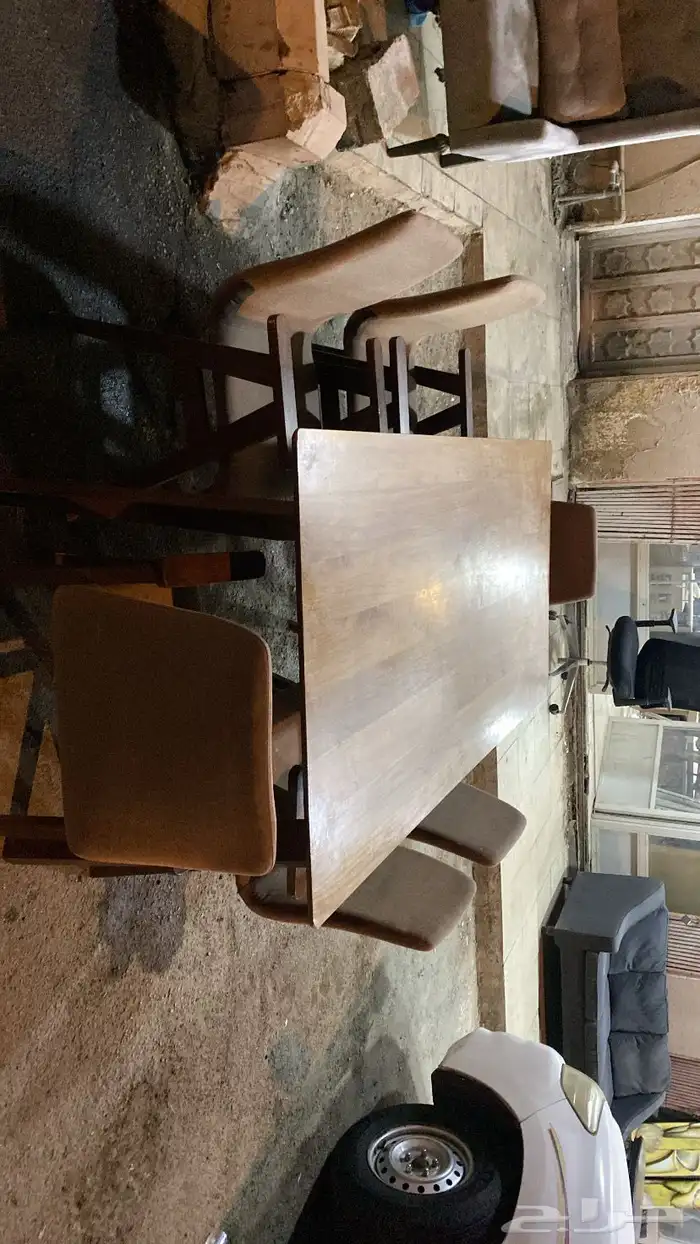 طاولة طعام 6 شخص 0