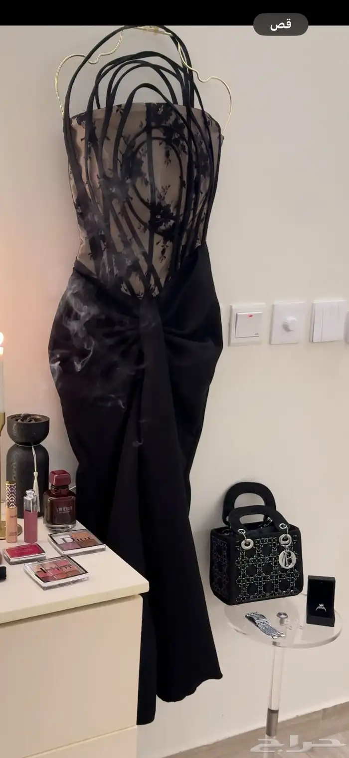فستان للبيع كورسيه مقاس S وXS وطول 155 وتحت فخم وأنيق 3