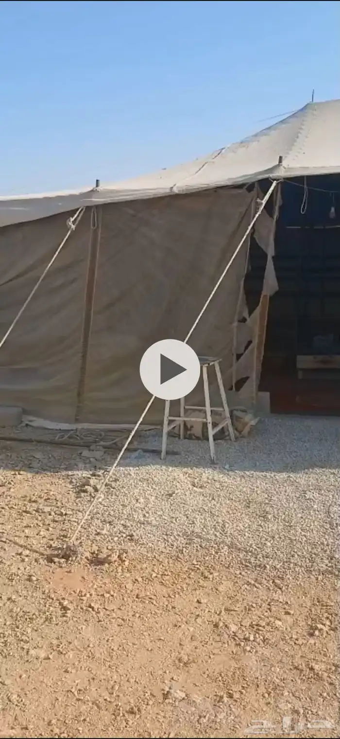 بيت شعر للبيع تفصل أربع عمدان 1