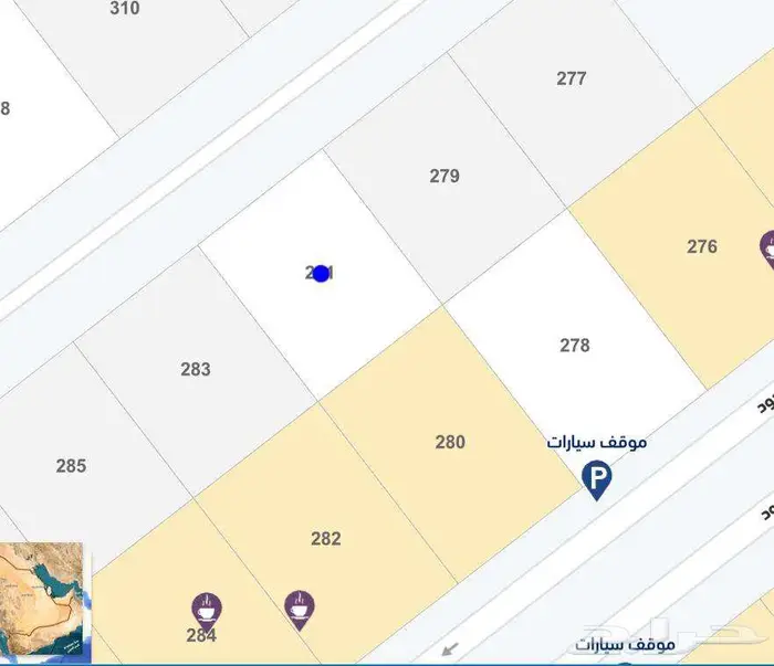 ارض للبيع حي المنار شمالية مساحة 720 5