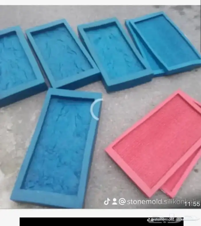 تصنيع قوالب سلكون ربل ديكورات ولحجر 28