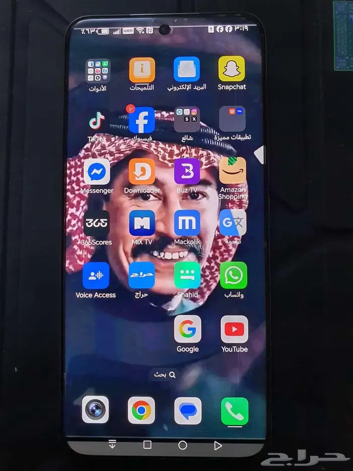 للبيع جوال هونر 200 GB 512 5G شبه جديد 6