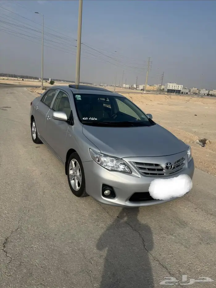 للبيع كورولا 2013 فل كامل 2