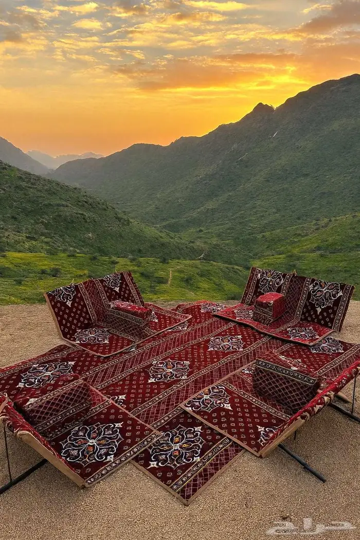 جلسات ومدات للرحلات والتخييم ماركة القناص العربي 8