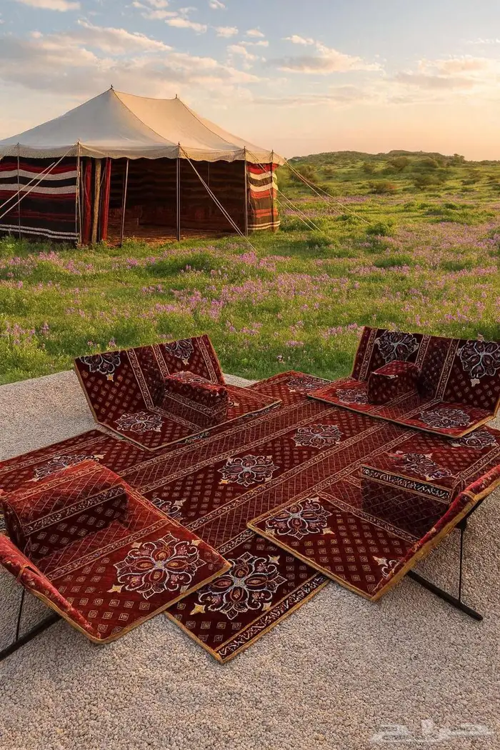 جلسات ومدات للرحلات والتخييم ماركة القناص العربي 0