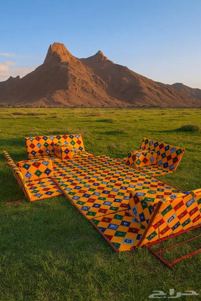 جلسات ومدات للرحلات والتخييم ماركة القناص العربي 3