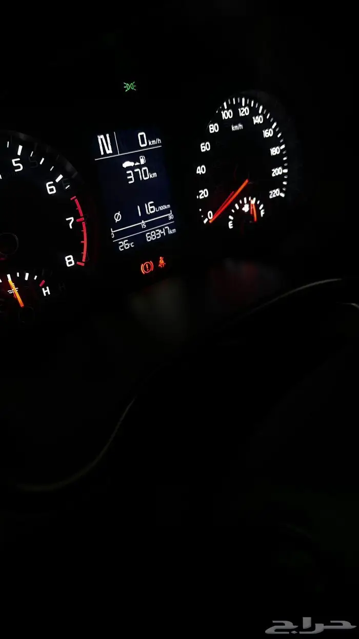 كيا ريو هتشباك 2020 ممشى 68 الف فقط 11