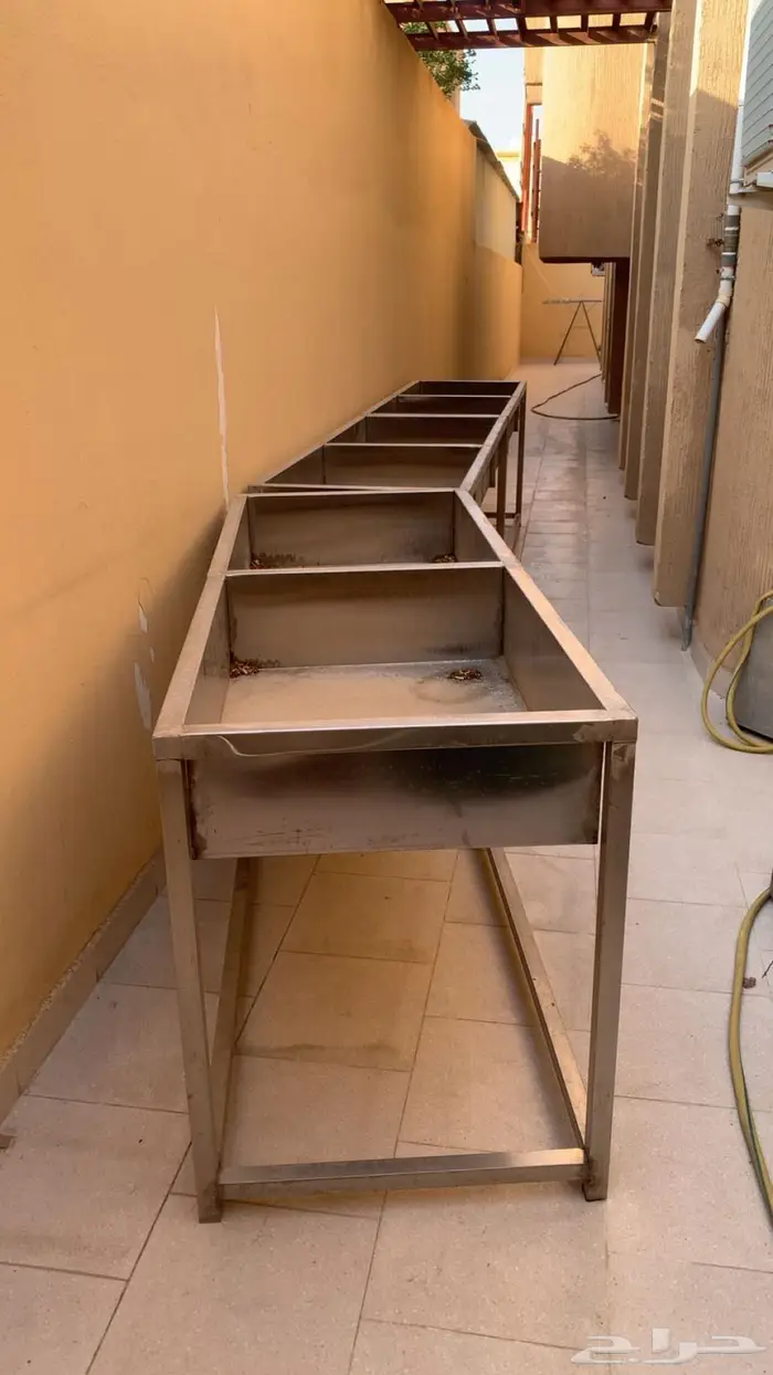 طاولات احواض إستيل 0