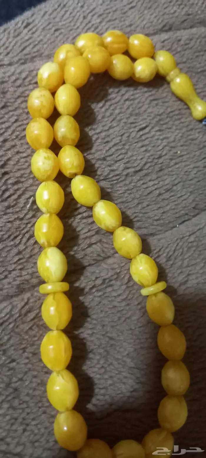 سبحة تراب كهرمان 1