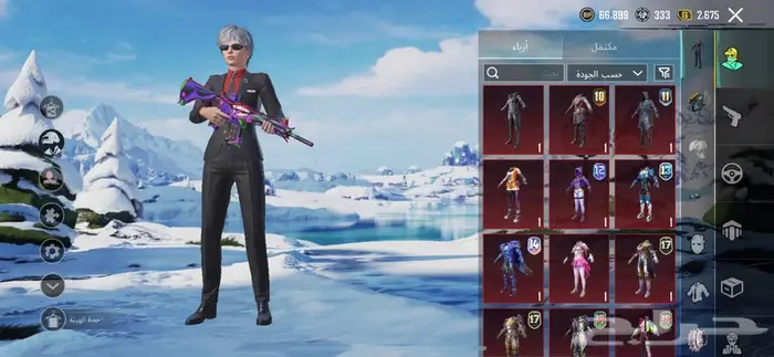 حساب ببجي للبيع 3