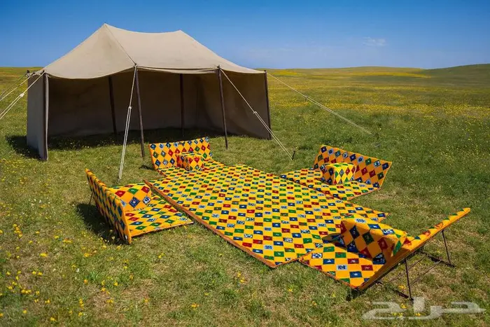 جلسات ومدات للرحلات والتخييم ماركة القناص العربي 7