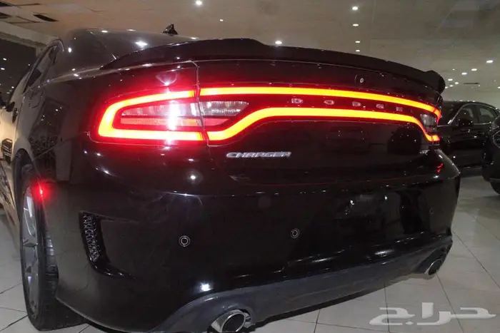 دودج تشارجر 2020 GT اسود بطاقة جمركية بوية بلدها 7