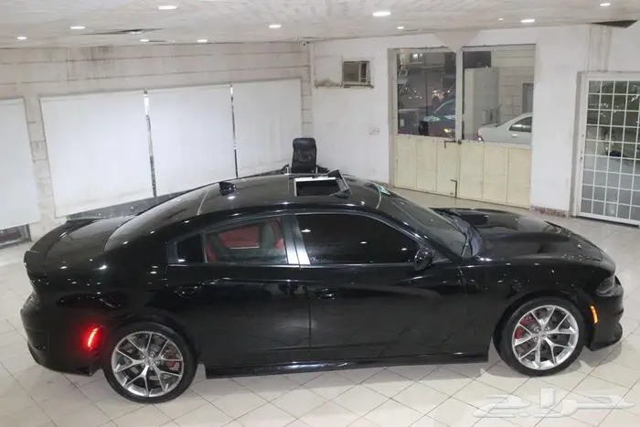 دودج تشارجر 2020 GT اسود بطاقة جمركية بوية بلدها 19