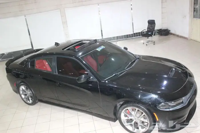 دودج تشارجر 2020 GT اسود بطاقة جمركية بوية بلدها 18