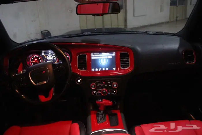 دودج تشارجر 2020 GT اسود بطاقة جمركية بوية بلدها 33