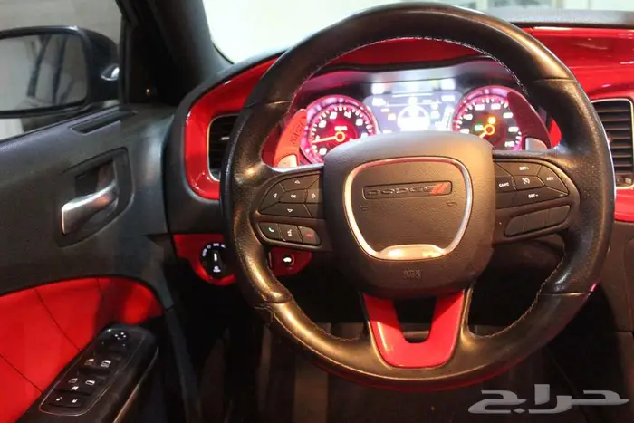 دودج تشارجر 2020 GT اسود بطاقة جمركية بوية بلدها 36