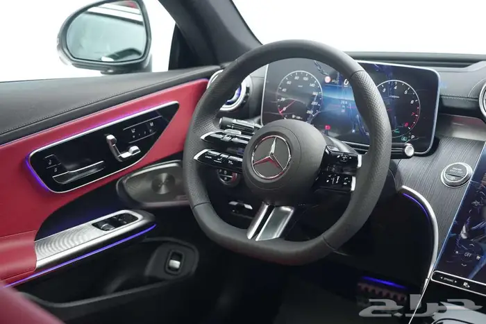 مرسيدس CLE 200 Coupe موديل 2026 أصفار خليجي رمادي أحمر 7