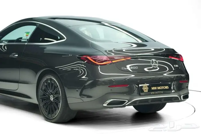 مرسيدس CLE 200 Coupe موديل 2026 أصفار خليجي رمادي أحمر 3