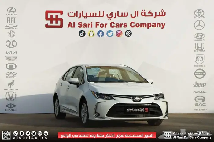 تويوتا كورلا XLI جنوط محرك 1.5 2025 19