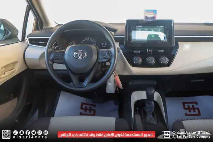 تويوتا كورلا XLI طيس مكينة 2.02025 اقساط بنوك وشركات 9