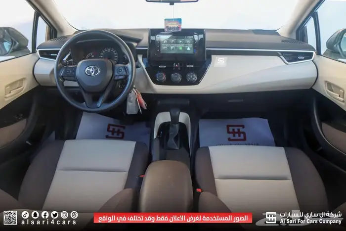 تويوتا كورلا XLI طيس مكينة 2.02025 اقساط بنوك وشركات 10