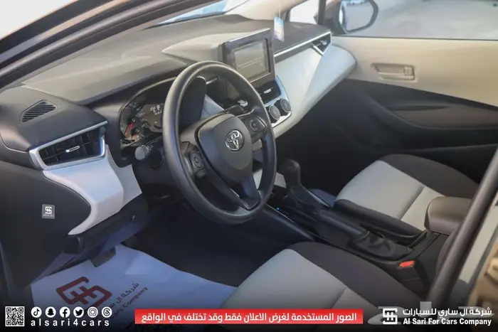 تويوتا كورلا XLI طيس مكينة 2.02025 اقساط بنوك وشركات 16