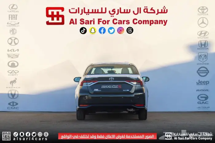 تويوتا كورلا XLI طيس مكينة 2.02025 اقساط بنوك وشركات 13