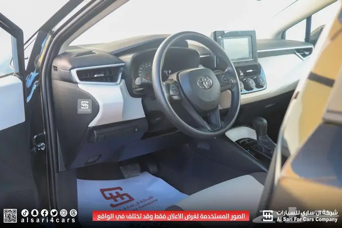 تويوتا كورلا XLI طيس مكينة 2.02025 اقساط بنوك وشركات 22