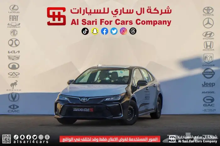 تويوتا كورلا XLI طيس مكينة 2.02025 اقساط بنوك وشركات 26