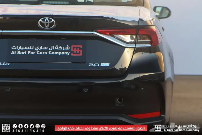 تويوتا كورلا XLI طيس مكينة 2.02025 اقساط بنوك وشركات 1