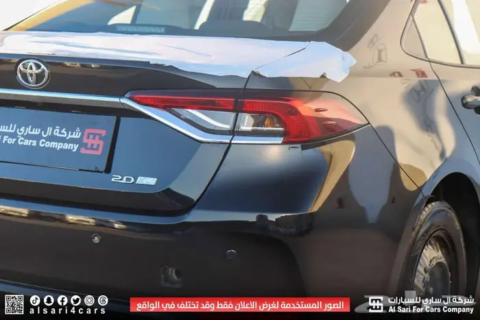 تويوتا كورلا XLI طيس مكينة 2.02025 اقساط بنوك وشركات 2