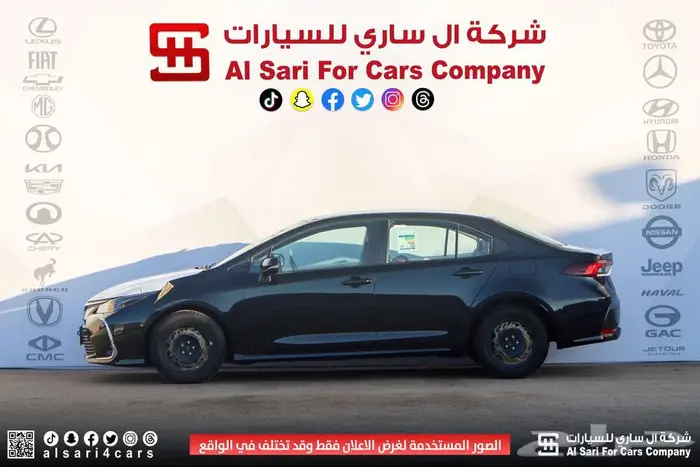 تويوتا كورلا XLI طيس مكينة 2.02025 اقساط بنوك وشركات 5