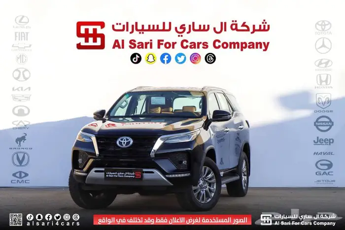 تويوتا فورشنر VX2 ديزل 2024 اقساط بنوك وشركات 4
