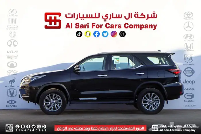 تويوتا فورشنر VX2 ديزل 2024 اقساط بنوك وشركات 5