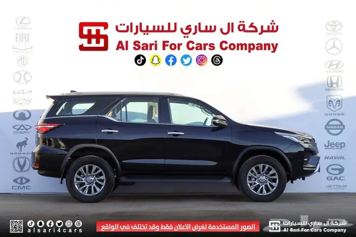 تويوتا فورشنر VX2 ديزل 2024 اقساط بنوك وشركات 6