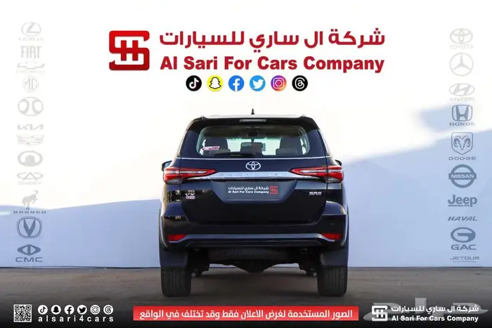 تويوتا فورشنر VX2 ديزل 2024 اقساط بنوك وشركات 7