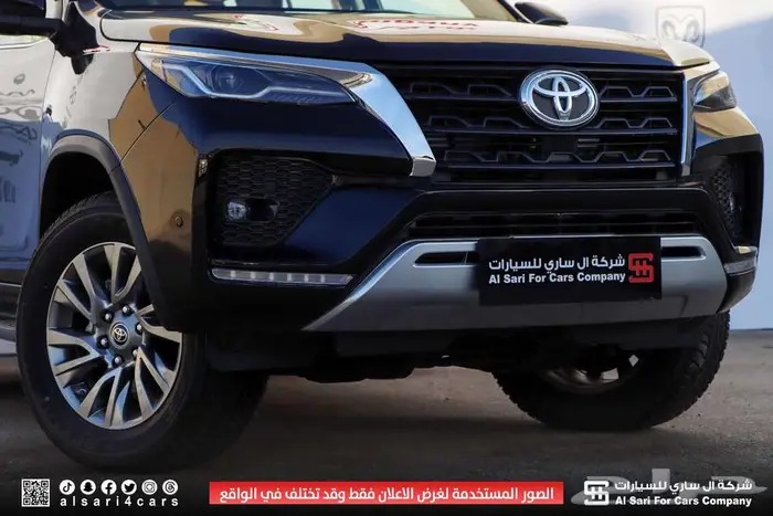 تويوتا فورشنر VX2 ديزل 2024 اقساط بنوك وشركات 16