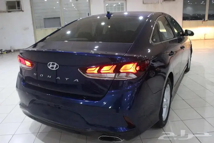 سوناتا 2019 ازرق بطاقة جمركيه 7