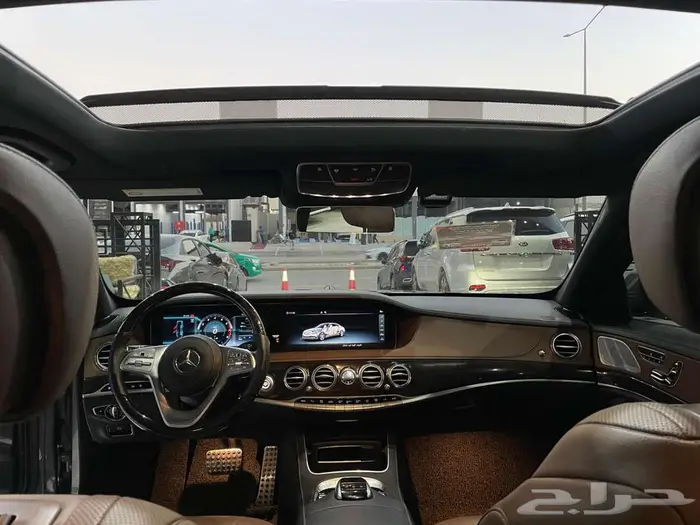 مرسيدس S450 مديل 2020 بطاقة جمركية استيراد كوريا 16