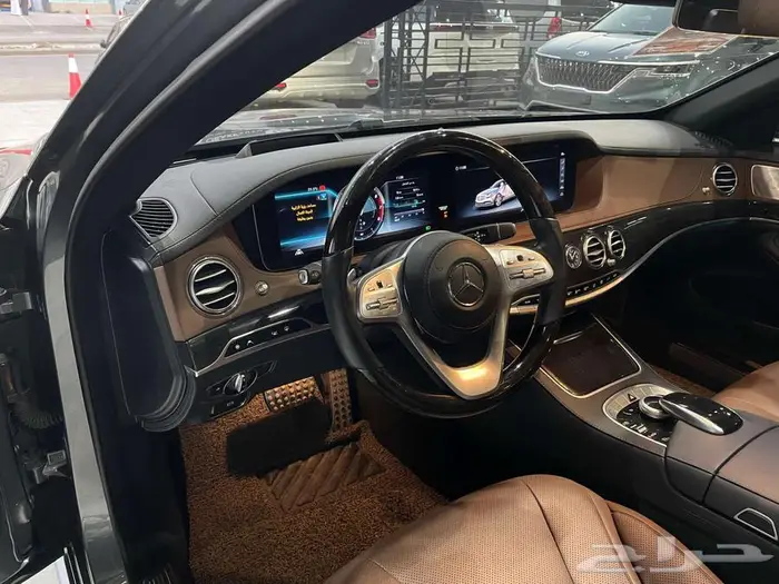 مرسيدس S450 مديل 2020 بطاقة جمركية استيراد كوريا 13