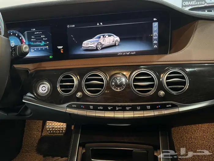مرسيدس S450 مديل 2020 بطاقة جمركية استيراد كوريا 19