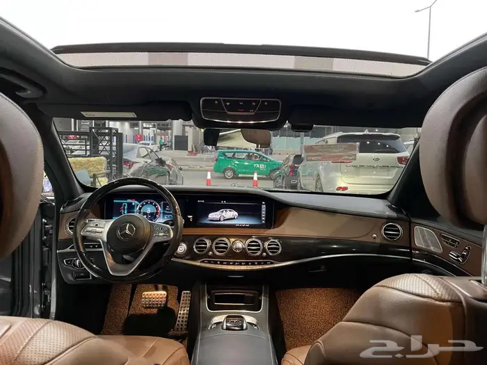 مرسيدس S450 مديل 2020 بطاقة جمركية استيراد كوريا 15