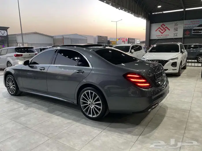 مرسيدس S450 مديل 2020 بطاقة جمركية استيراد كوريا 4