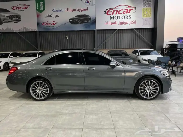 مرسيدس S450 مديل 2020 بطاقة جمركية استيراد كوريا 1