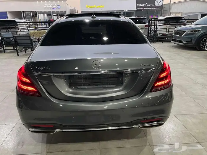 مرسيدس S450 مديل 2020 بطاقة جمركية استيراد كوريا 3