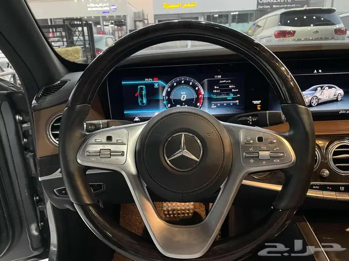 مرسيدس S450 مديل 2020 بطاقة جمركية استيراد كوريا 18